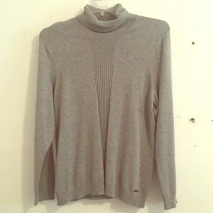 Gray Calvin Klein Turtleneck